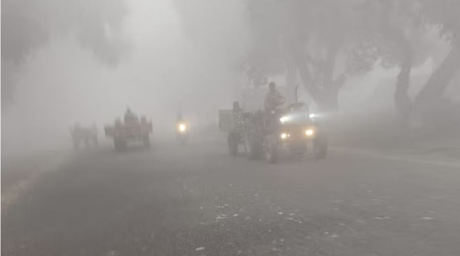 मुजफ्फरनगर: कोहरा... थम गया शहर, शीतलहर ने कंपकंपाया