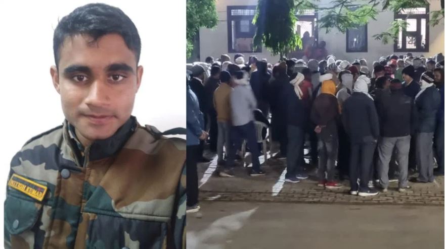 कश्मीर से आई भतीजे की शहादत की खबर, सुनते ही छत से गिरे चाचा, मौत