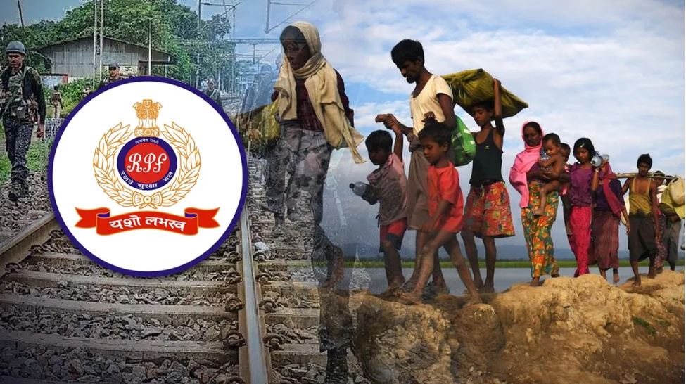 घुसपैठ को लेकर आरपीएफ अलर्ट, पिछले 4 सालों में 900 से अधिक बांग्लादेशी-रोहिंग्या पकड़े