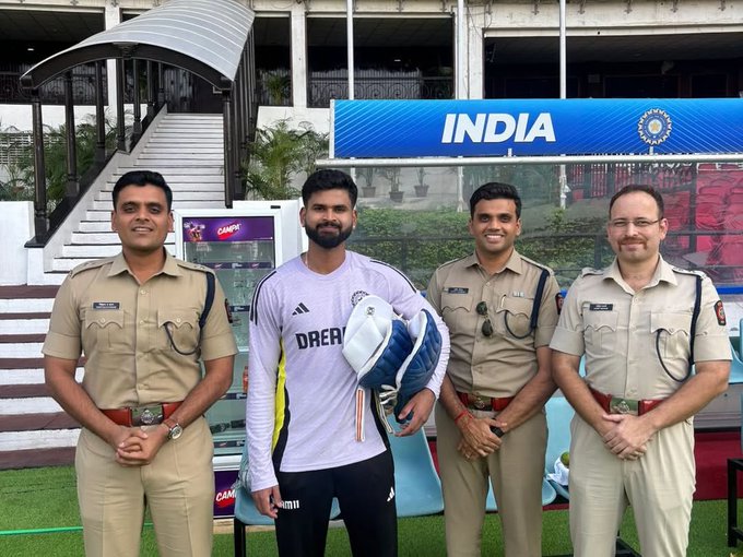 हार्दिक पंड्या और श्रेयस अय्यर को…नागपुर के मैदान में पहुंचे 3 पुलिस अफसर