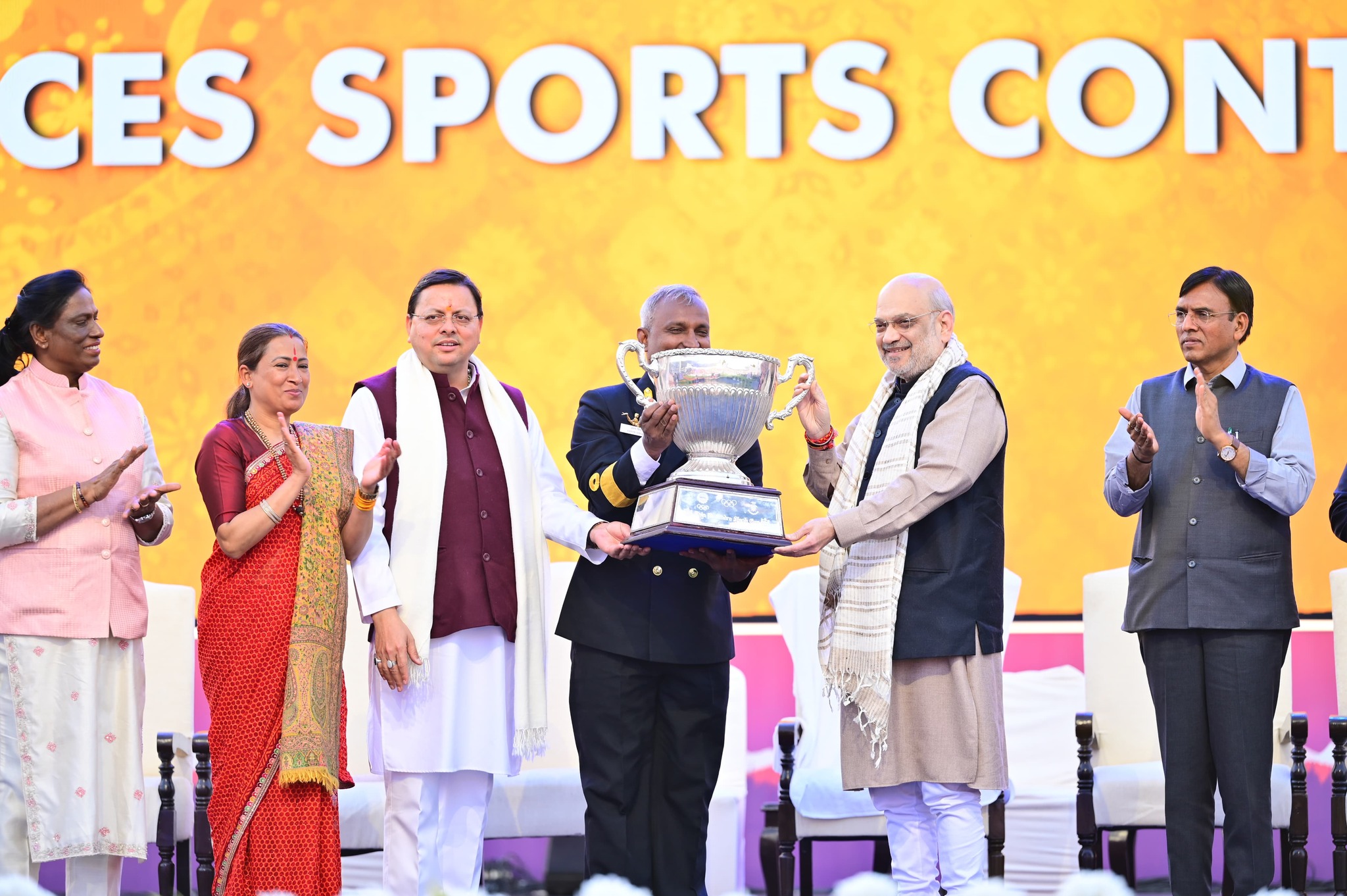 38वें राष्ट्रीय खेलों के सफल आयोजन से धामी ने देश भर का दिल जीता: अमित शाह