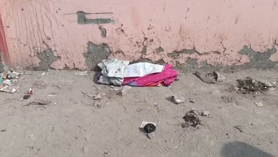 श्मशानघाट में बच्ची का शव मिलने से हड़ंकप, कपड़े में लपेटी थी छह महीने की मासूम
