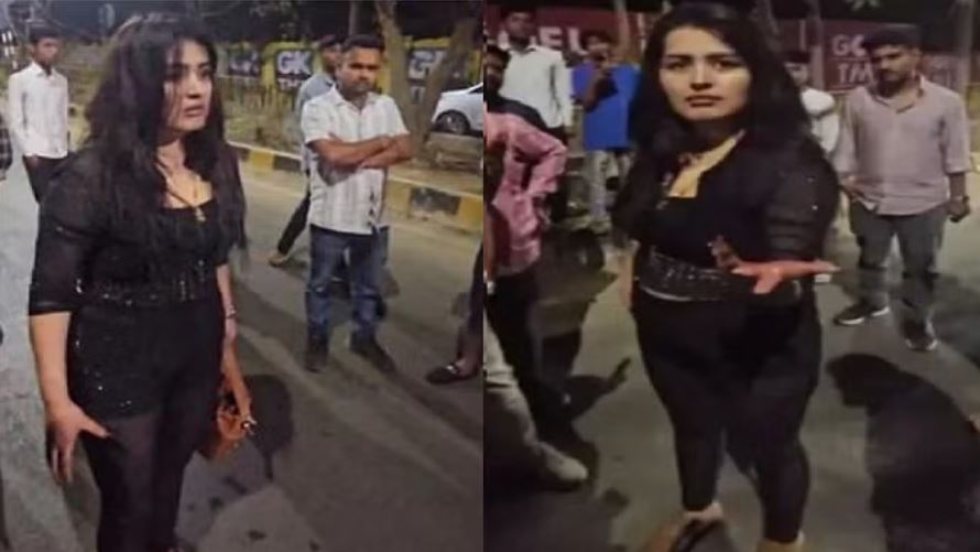 रायपुर में आधी रात रशियन युवती का 'हाई वोल्टेज ड्रामा': तीन युवकों को मारी टक्कर