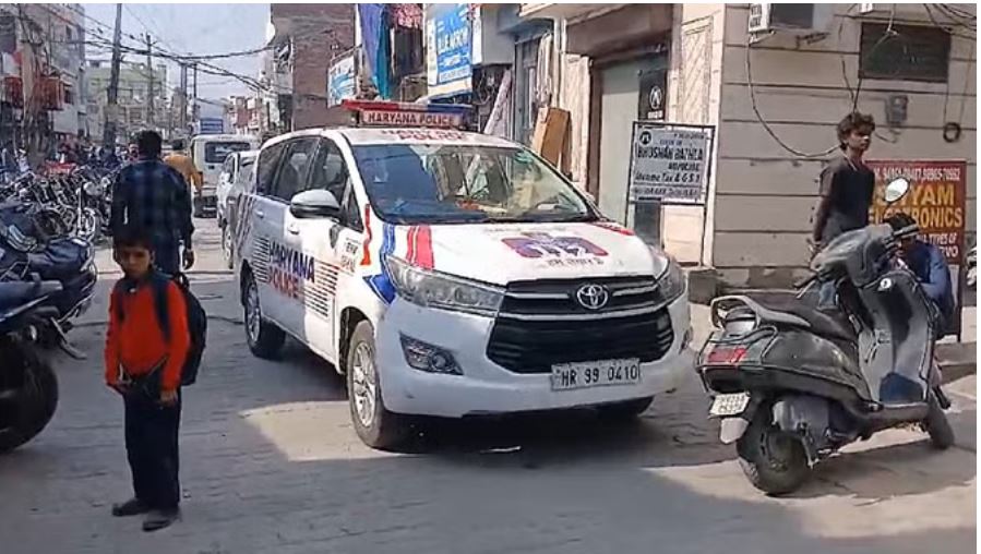 करनाल में दिनदहाड़े फायरिंग, तीन नकाबपोश बदमाशों ने चलाई गोली