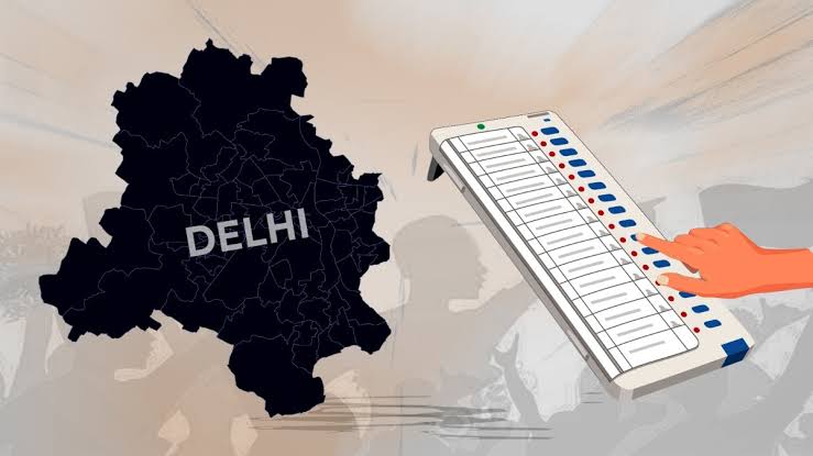 दिल्ली विस चुनाव के लिए मतदान संपन्न, औसतन 57.89 प्रतिशत मतदान