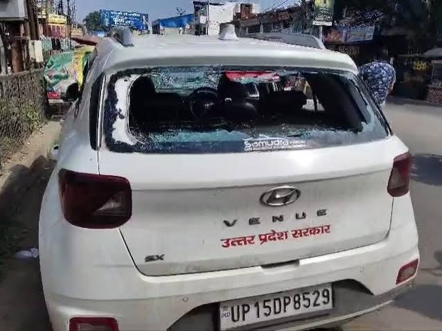 पॉवर कारपोरेशन के सहायक अभियंता से मारपीट, गाड़ी में तोड़फोड़