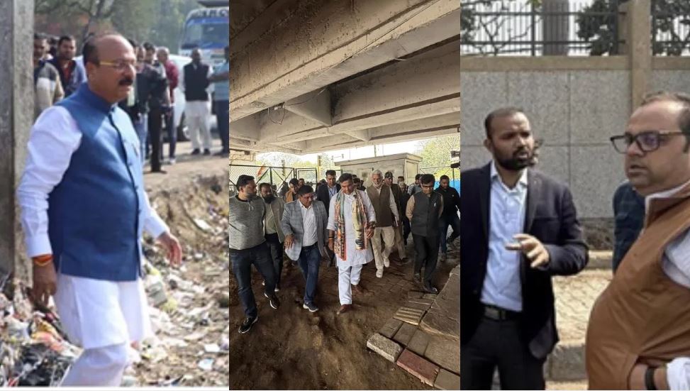 कहीं सड़क की निगरानी, कहीं अस्पताल का निरीक्षण… दिल्ली में मंत्रियों का ‘नायक अवतार’