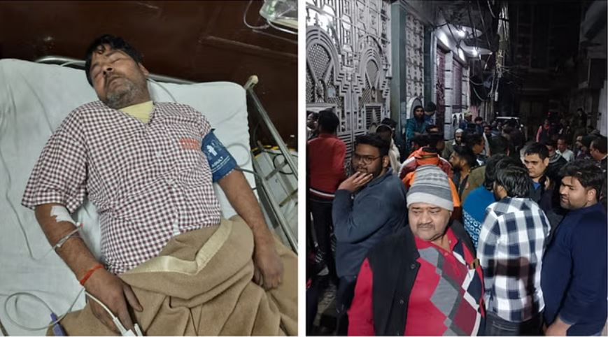 मुरादनगर में सरेआम बदमाशों ने किराया व्यापारी पर की गोलीबारी