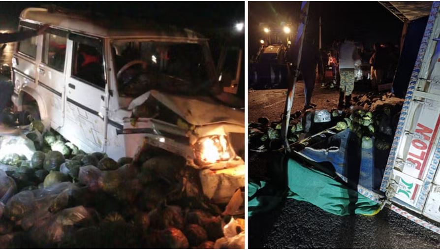 सतना में बोलेरो और पिकअप की टक्कर; महाकुंभ जा रहे मां-बेटे समेत तीन की मौत