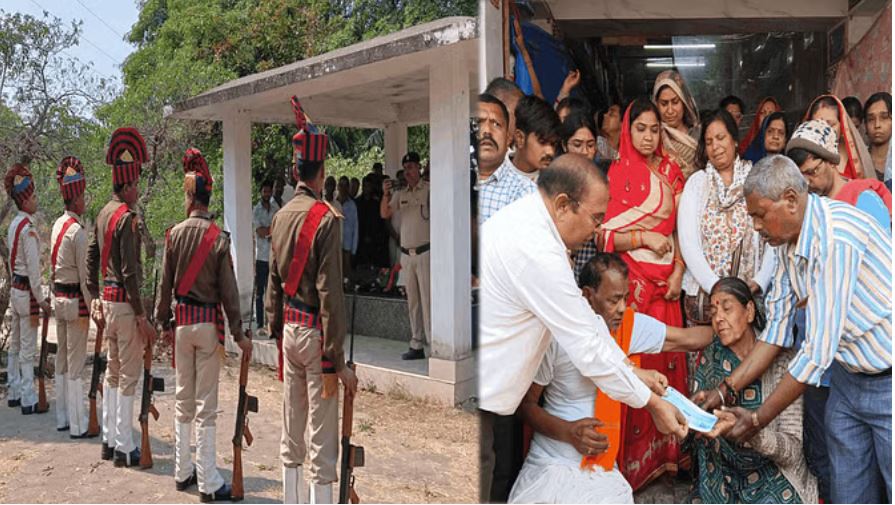 छत्तीसगढ़: पुराने संघी नेता दिनेश ताम्रकार का निधन, सेनानी को दिया गया गार्ड ऑफ ऑनर