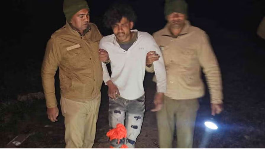 गौ-तस्करों और पुलिस की मुठभेड़, एक बदमाश घायल, दूसरा गिरफ्तार