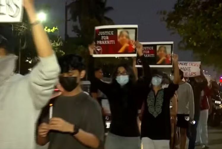 केआईआईटी केस: नेपाल में भारतीय दूतावास के सामने छात्र संगठनों ने किया प्रदर्शन