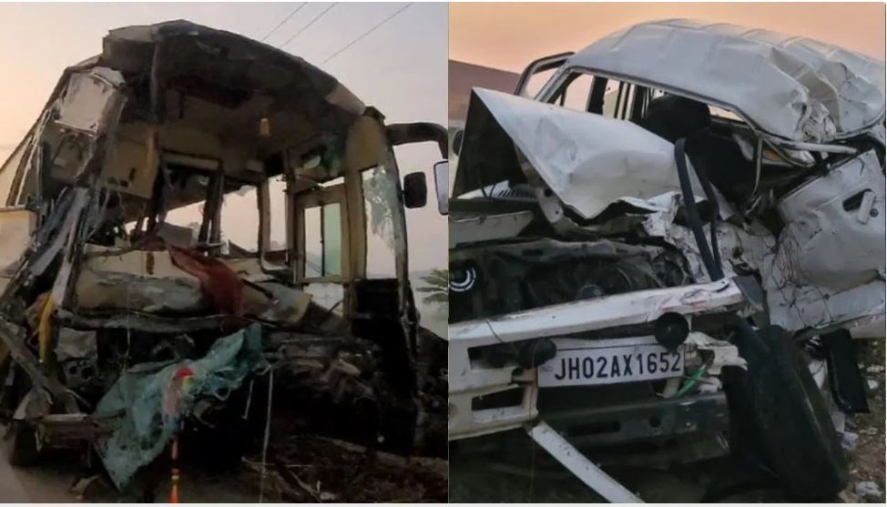 बस और ट्रक की जोरदार टक्कर, जौनपुर में दो दर्दनाक सड़क हादसों में 8 की मौत