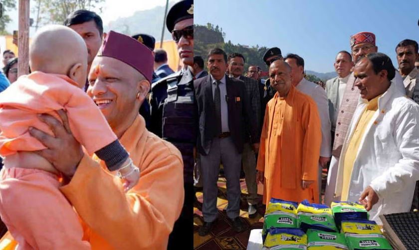 योगी आदित्यनाथ: बच्चे को दुलारा...इस बात पर हुए दुखी, बोले-राष्ट्र सुरक्षा की दृष्टि से नहीं उचित