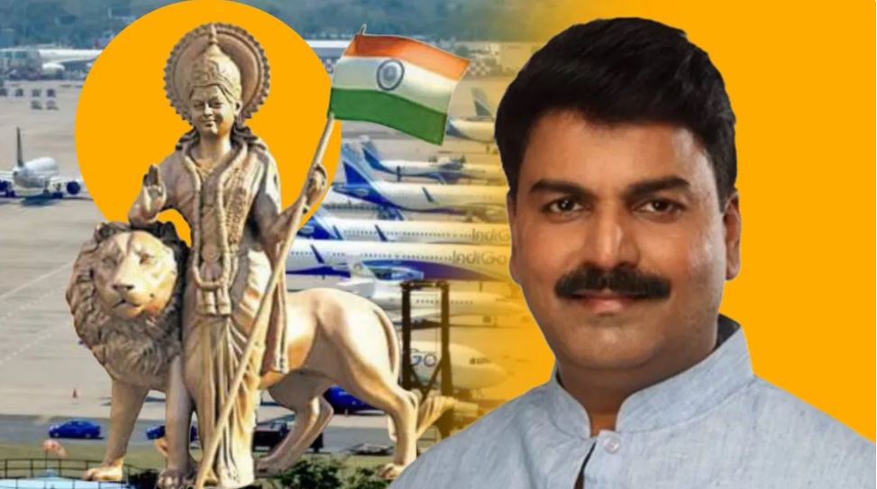 देशभर के हवाई अड्डों पर लगाई जाए भारत माता की डिजिटल प्रतिमा: रमेश शेवाले