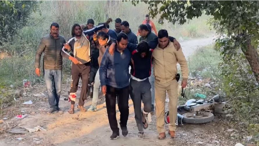 मुनीम को गोली मारकर व्यापारी से लूट... मुठभेड़ में 5 बदमाश गिरफ्तार