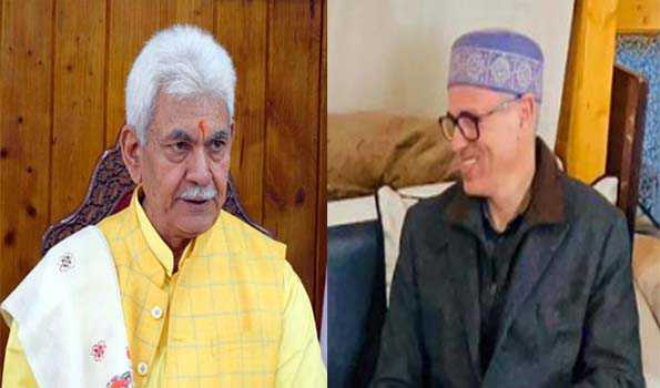 विधानसभा का बजट सत्र सोमवार से शुरू, एलजी से उमर अब्दुल्ला ने की मुलाकात