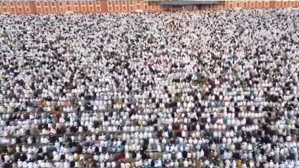 भोपाल की ईदगाह में लगे फिलिस्तीन के नारे, मंत्री विश्वास सारंग ने जताया विरोध