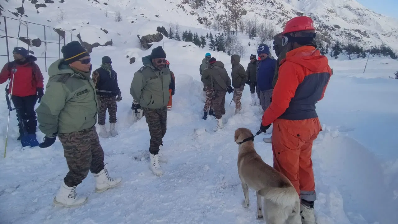 हिमस्खलन की वजह से भारत-चीन सीमा पर चल रहा काम हुआ प्रभावित