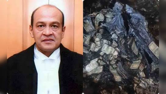 सुप्रीम कोर्ट ने जारी की जस्टिस वर्मा के घर की तस्वीरें, बोरियों में मिले जले नोट