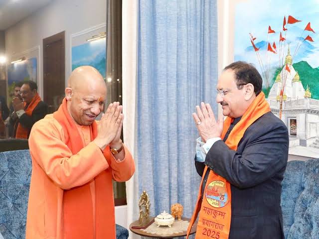 यूपी में जल्द होगा कैबिनेट विस्तार? दिल्ली में नड्डा और  योगी की मुलाकात