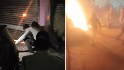 इंदौर: क्रिकेट में जीत पर बवाल, दुकानों में आग लगाई, पेट्रोल बम फेंके, पुलिस फोर्स तैनात