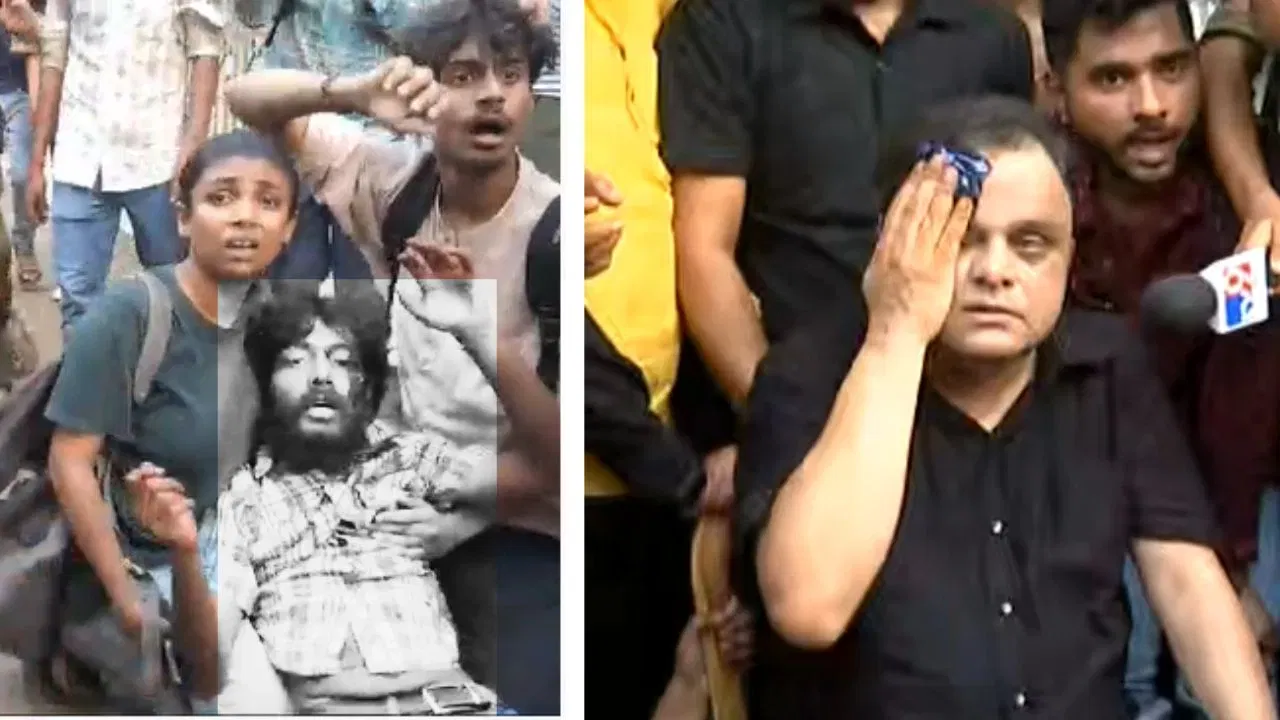 जादवपुर विश्वविद्यालय में बवाल, छात्रों के हमले में मंत्री-शिक्षक घायल