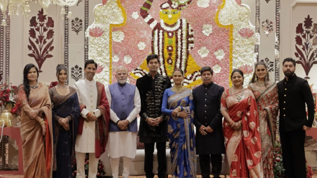 पीएम मोदी-डोभाल कुमार विश्वास की बेटी की ग्रैंड वेडिंग में पहुंचीं ये हस्तियां