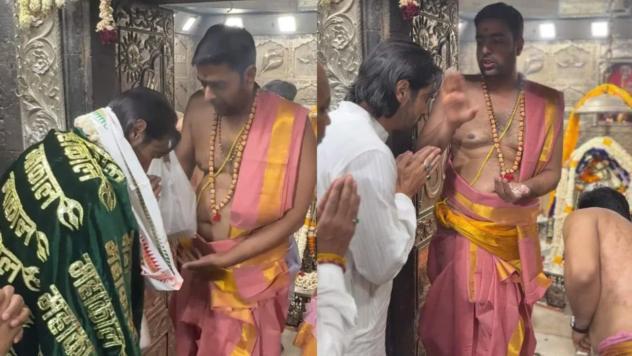 उज्जैन पहुंचे एक्टर अर्जुन रामपाल, किए महाकाल मंदिर के दर्शन, भस्म आरती में भी हुए शामिल