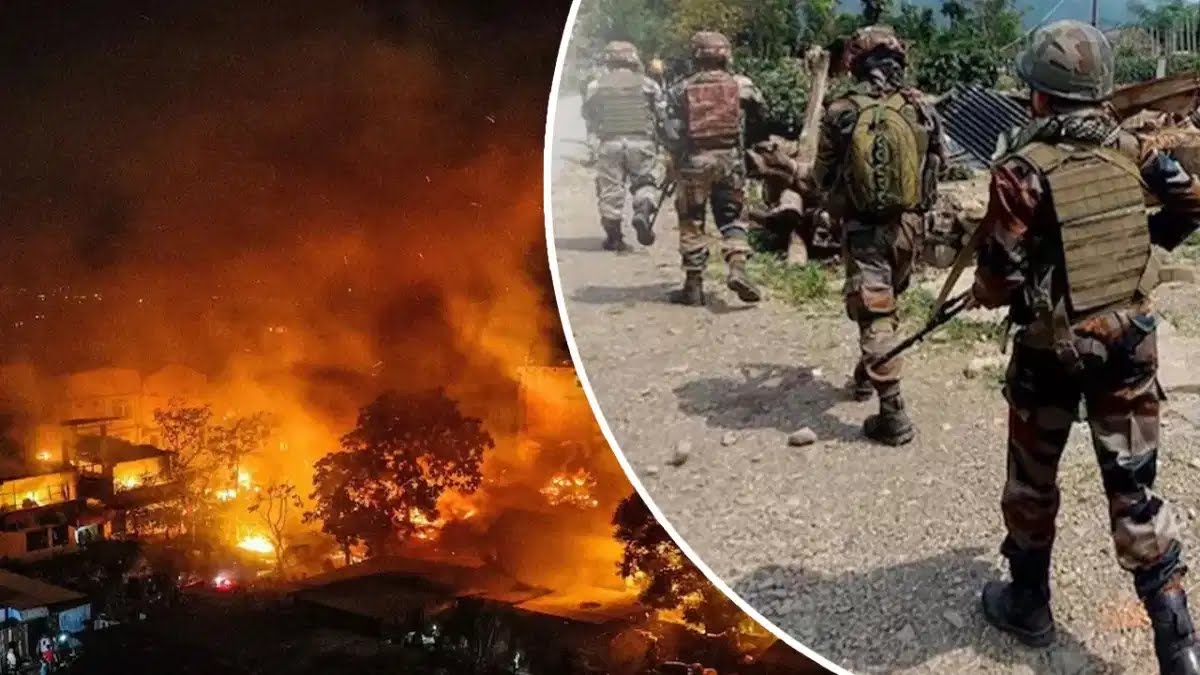 मणिपुर में फ्री ट्रैफिक मूवमेंट के पहले दिन हिंसा, 1 की मौत, 25 घायल