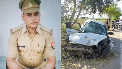 मेरठ-करनाल हाईवे पर हादसे में दरोगा की माैत