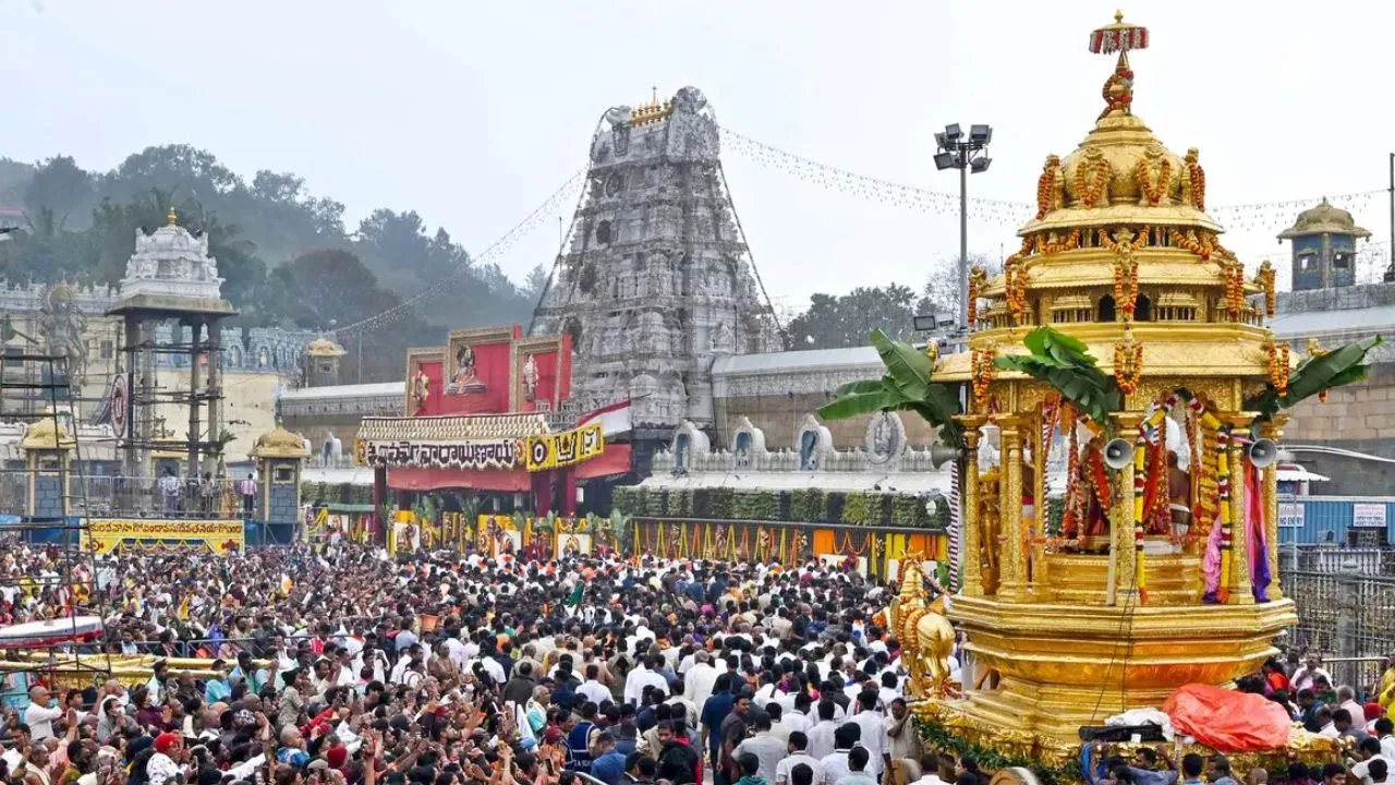 तिरुपति मंदिर में हिंदुओं के अलावा और कोई नहीं करेगा काम- सीएम नायडू
