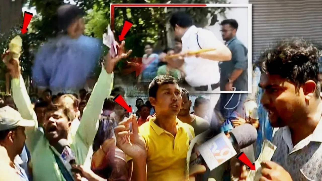 ममता सरकार के विरोध में प्रदर्शन, बर्खास्त शिक्षकों पर पुलिस लाठीचार्ज