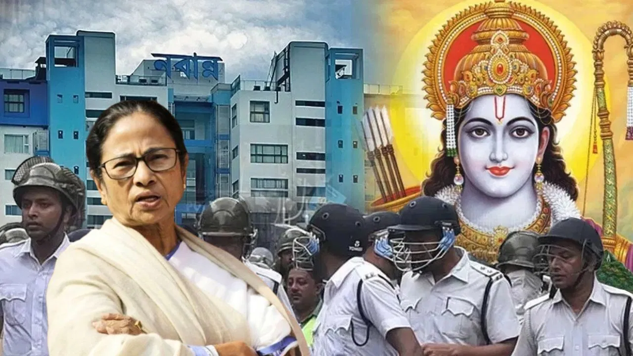बंगाल में रामनवमी जुलूस के लिए कड़ी सुरक्षा, 29 वरिष्ठ अधिकारी, 6000 जवान तैनात