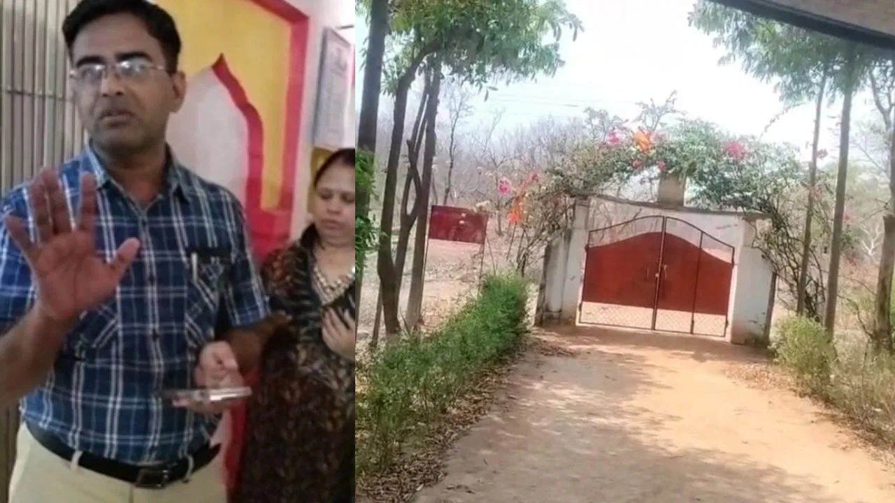 छतरपुर: चमड़े की बेल्ट पहनकर मंदिर पहुंचे एसडीएम, भड़के संत