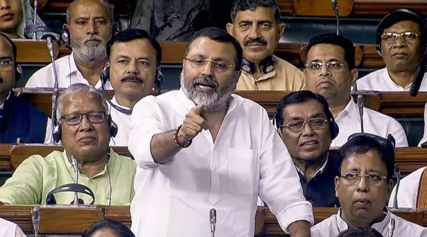 'देश में हो रहे गृहयुद्ध के लिए सीजेआई जिम्मेदार', बीजेपी सांसद निशिकांत दुबे
