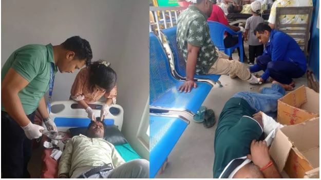 लखनऊ से नेपाल जा रही बस दुर्घटनाग्रस्त, 19 घायल
