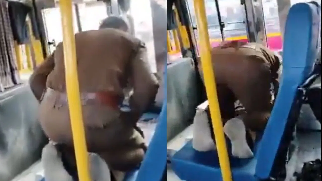 ड्राइवर ने रास्ते में रोकी बस, इत्मीनान से पढ़ी नमाज, वायरल होने पर हुआ एक्शन