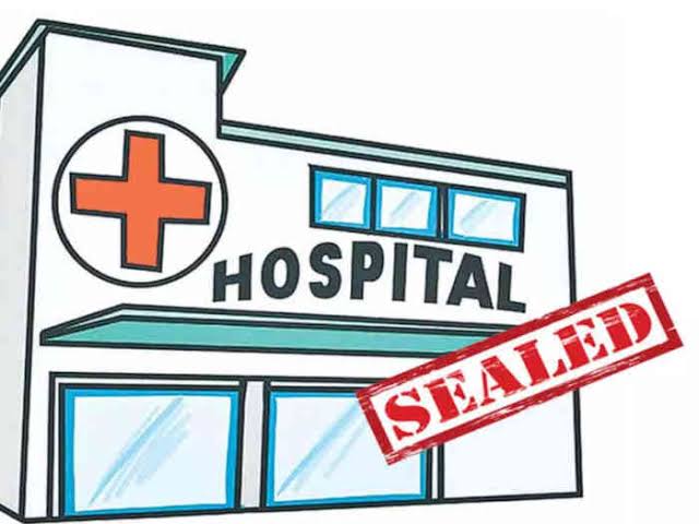 बिना पंजीकरण संचालित अस्पताल सील, पुलिस ने की कार्रवाई