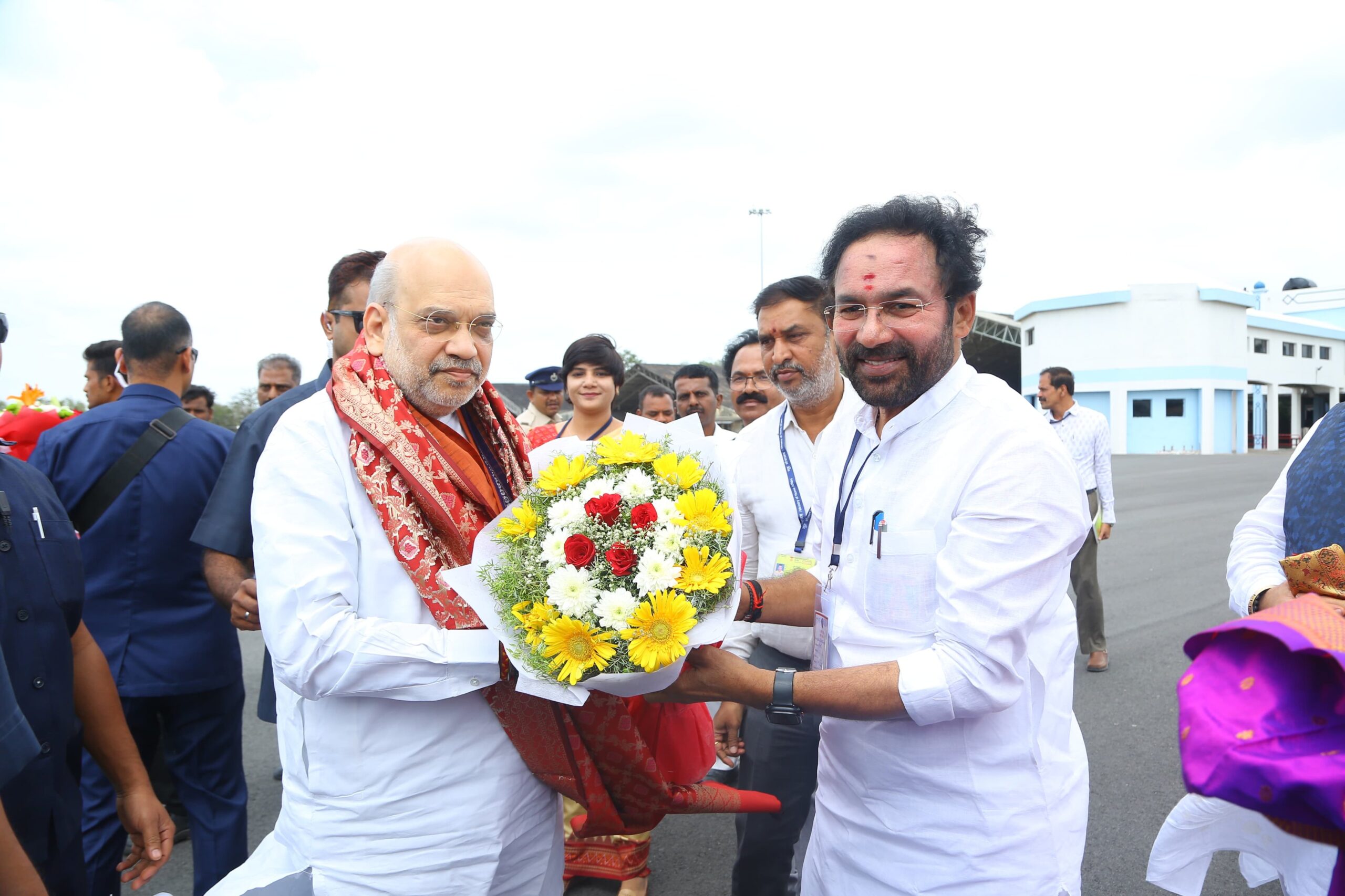 तेलंगाना में अमित शाह का कांग्रेस पर वार, बोले– 'मोदी युग में देश सुरक्षित'
