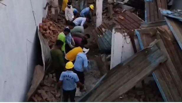ग्वालियर में बारिश के दौरान दीवार ढहने से चार की मौत