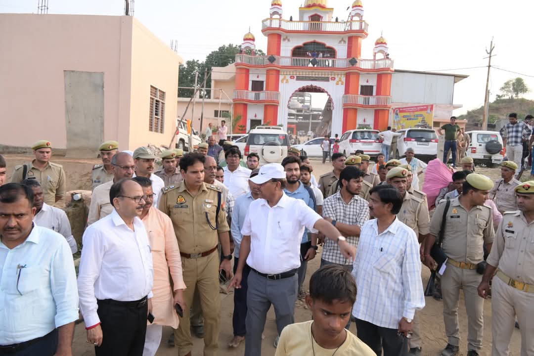 शुकतीर्थ में सीएम योगी के आगमन की तैयारियों में जुटा प्रशासन