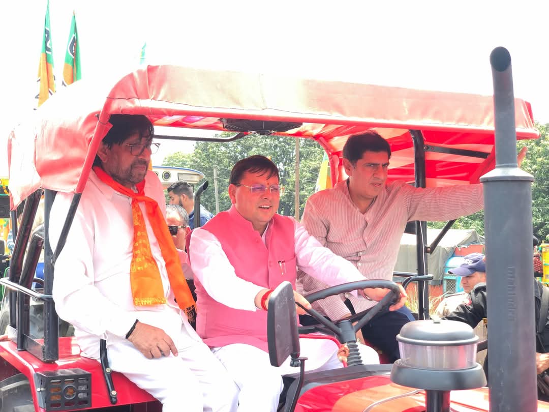 सीएम धामी ने लिब्बरहेड़ी में स्टेडियम और सड़क निर्माण की घोषणा की