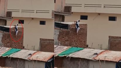 बड़ौत में प्रेम प्रसंग का हाईवोल्टेज ड्रामा, होटल की छत से कूदी विवाहिता