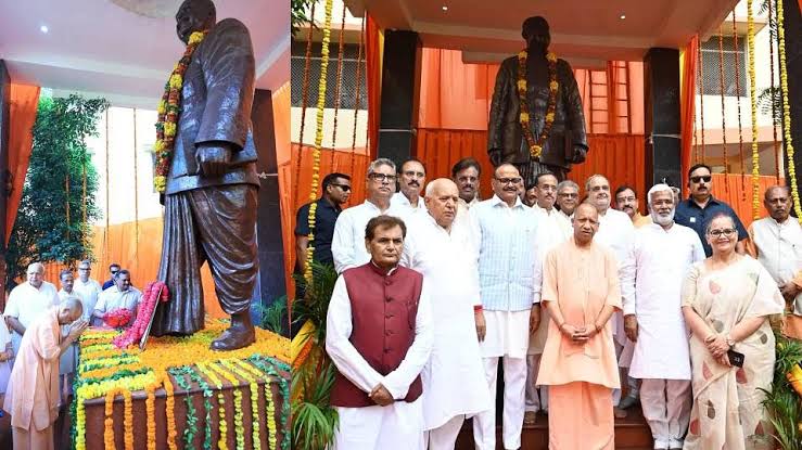 सीएम योगी ने श्यामा प्रसाद मुखर्जी को अर्पित की श्रद्धांजलि