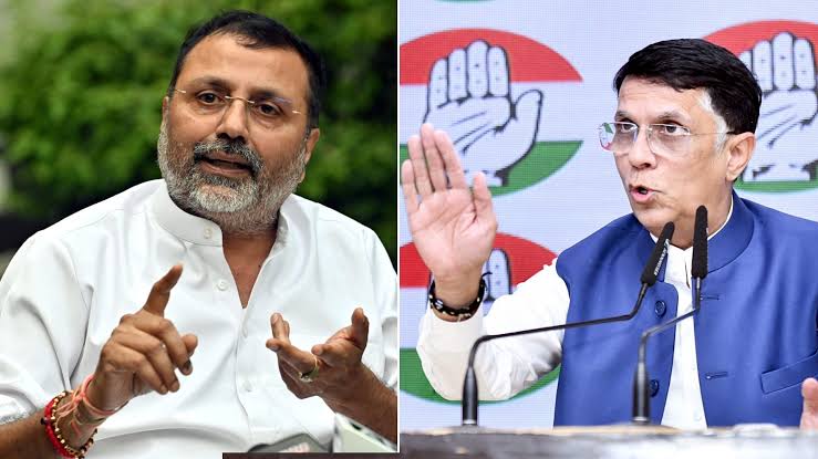 इंदिरा गांधी पर निशाना साधते हुए निशिकांत दुबे ने उठाए सवाल, कांग्रेस का पलटवार