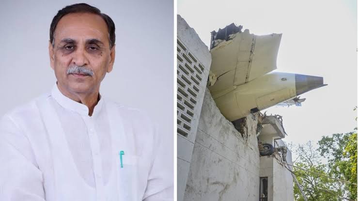 अहमदाबाद विमान दुर्घटना में गुजरात के पूर्व मुख्यमंत्री विजय रूपाणी का निधन