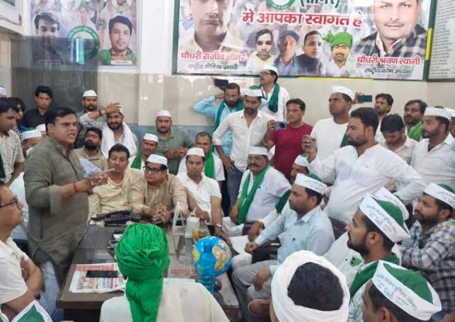 कोतवाली घेराव मामले में भाकियू तोमर के दो पदाधिकारी गिरफ्तार
