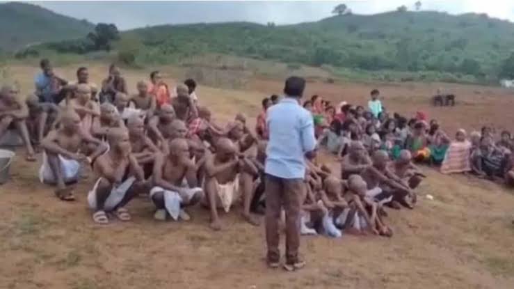 इंटर कास्ट शादी पर गांववालों ने किया अमानवीय उत्पीड़न, 40 सदस्यों का कराया जबरन मुंडन