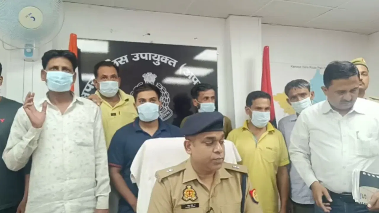 गाजियाबाद: जेल में बंद अपराधियों को दिला रहे थे फर्जी जमानत, 7 गिरफ्तार